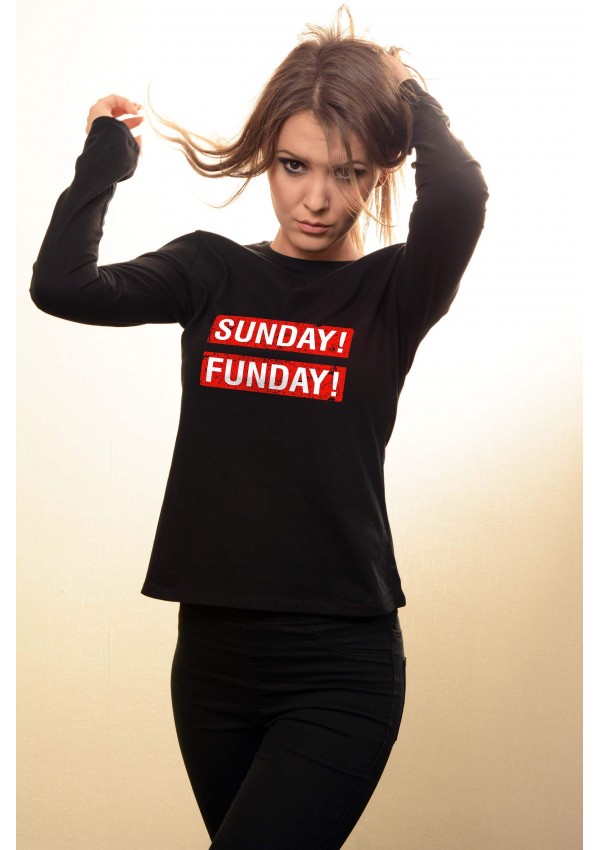 Tricou cu Maneca Lunga Sunday